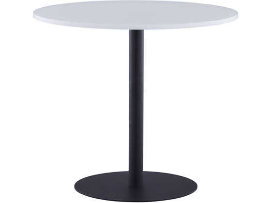 アール・エフ・ヤマカワ リフレッシュテーブル3 φ800 ホワイト ブラック脚 18,109円