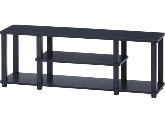 不二貿易 フィット TVラック W110 ブラウン×ブラックの通販は 5,326円