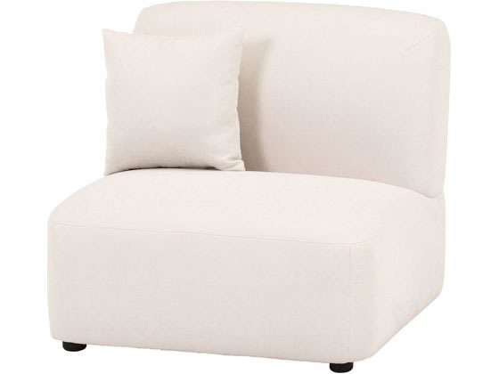 不二貿易 Chamill 1人掛けソファ アイボリー