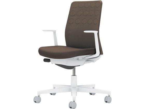 コクヨ モネット 背クッション L肘 ホワイトグレー ダークグレージュ(W)の通販は