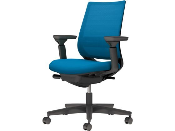 コクヨ チェア ミトラ2 可動肘 ターコイズ ポリウレタン巻き コクヨ チェア ミトラ2 可動肘 ターコイズ ポリウレタン巻き コクヨ