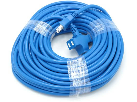 星光商事 カラー超ソフト延長コード 20m アオ KY-8の通販は