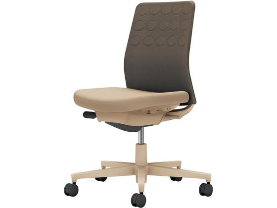 コクヨ モネット 背クッション 肘無 Sベージュ グレージュ Sベージュ(U)の通販は 38,444円