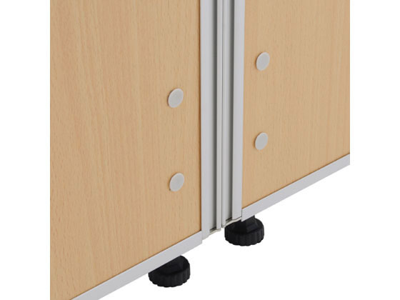 カグクロ アストロ メラミンパーティション H1600×W1200 木目ナチュラルウッド