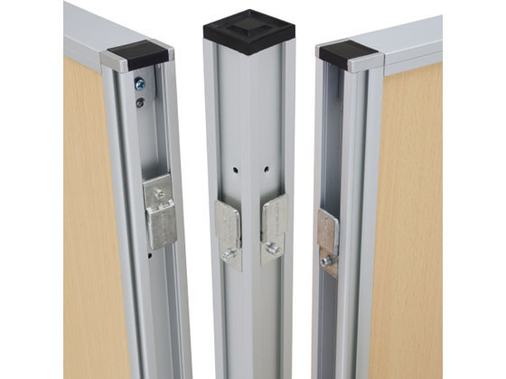 カグクロ アストロ メラミンパーティション H1600×W1200 木目ナチュラルウッド