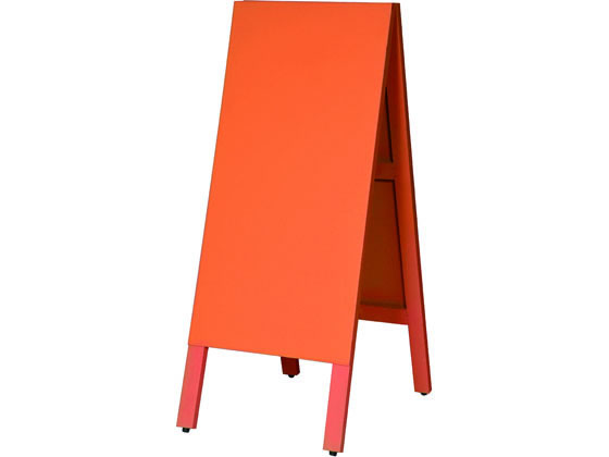 馬印 多目的A型案内板 オレンジこくばん 450×900mmの通販は 5,638円