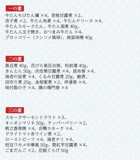 【予約受付中】おせち 2025 牛たん炭焼利久和洋中おせち 送料無料 お正月【12/29(日)お届け】(予約期間 12/10 16時まで)