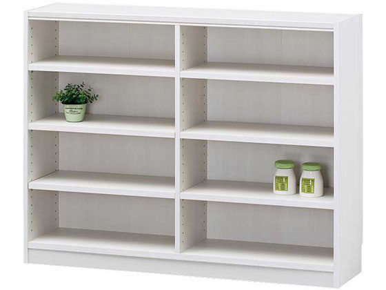 白井産業 タナリオ フリーラック W1170×H900 ホワイト TNL-90117WHの通販は 20,871円