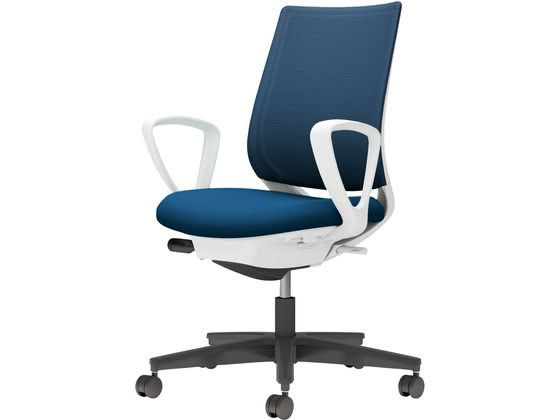 コクヨ チェア ミトラ2 サークル肘 プルシアンブルー ポリウレタン巻き コクヨ チェア ミトラ2 サークル肘 プルシアンブルー ポリウレタン巻き