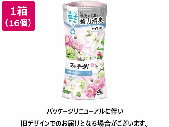 アース製薬 トイレのスッキーリ! エアリーホワイトフローラルの香り 400mL 16個の通販は 4,944円