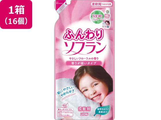 LION ふんわりソフラン つめかえ用 500mL 16個の通販は