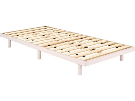 萩原 シングルベッド ホワイトウォッシュ WB-7800S-WSの通販はベッドフレーム