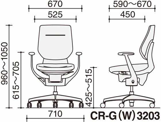 コクヨ ing クッション・バーチカル ホワイト 樹脂脚 Mグレージュ W