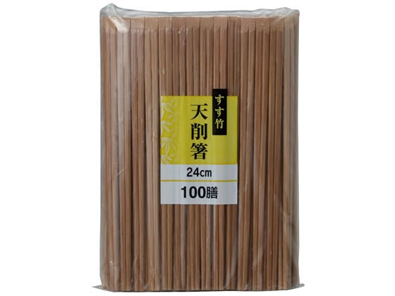 ウェブストアは 大和物産 すす竹天削箸24cm 100膳 oticavoluntarios.com.br