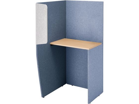 ヴェルテ 2.0side右用天板H1000バックパネル有トレー無 ブルーの通販は 175,439円