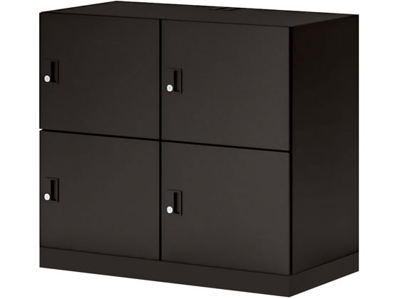 コクヨ イノン 4人 シリンダ錠 メール穴無 Sタイプ電源無 黒の通販は