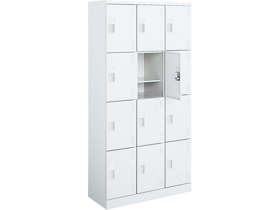 コクヨ スクールロッカー ハイタイプ 3列4段 12人用 引き手の通販は 56,561円