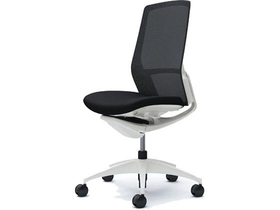 まとめ) ジョインテックス 会議イス FSN-M6L BK ブラック 〔×4脚セット〕