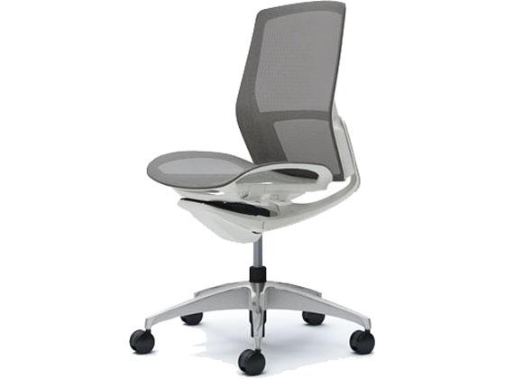 オカムラ フィノラ ミドルバック 座メッシュ 肘無し Mグレー C731CWの通販は 72,730円