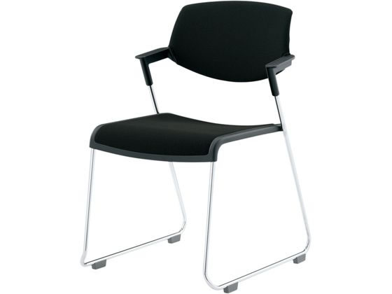 コクヨ サティオ ブラックシェル 背カバータイプ 布張り ブラックの通販は