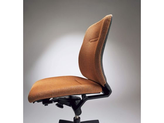 ライオン事務器 オフィスチェアー コストラ T型アーム オレンジ No.3701Fの通販は