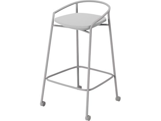 コクヨ チェア エニー ハイスツール ライトグレー K01-ZA11CU-E2G2の通販は