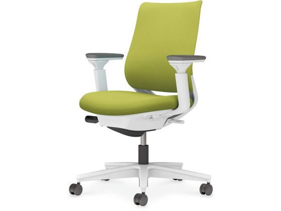 コクヨ/ミトラ2 布 スタンダード可動肘 白脚本体白ブラック 肘なし 布張りチェア オフィスチェア | メーカー配送・設置・組立コクヨ ミトラ2 Mitra2 チェア