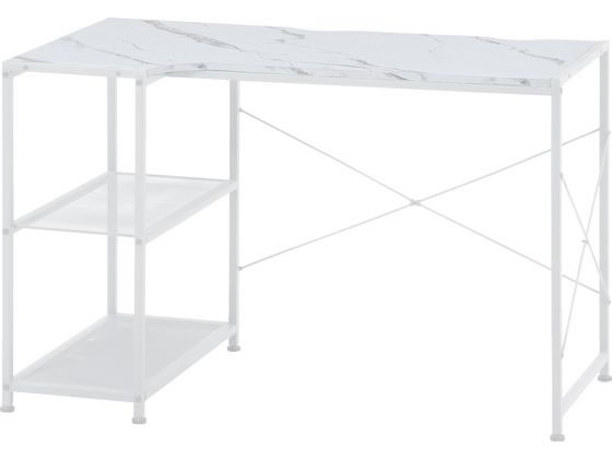 不二貿易 左右組み換えコーナーデスク ルカ ストーン W1100*D580 8,062円