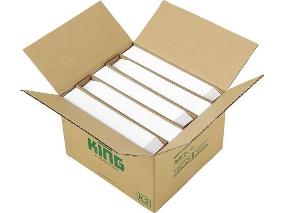 キングコーポレーション 角2 100g スミ貼 エルコン付 ケント 500枚の通販は