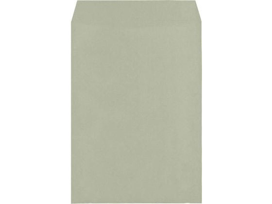 キングコーポレーション 角2 リサイクルカラー 80g スミ貼 グレー 500枚の通販は