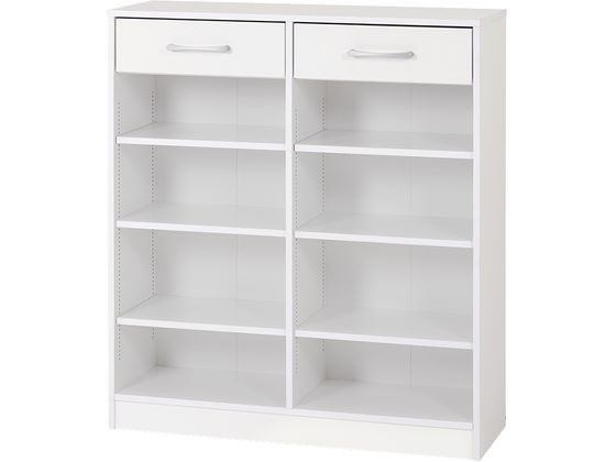 萩原 ブックラック ホワイト RCC-1708WHの通販は 11,399円