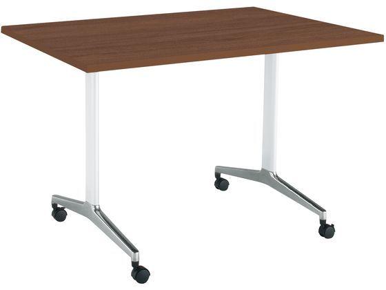 コクヨ JUTO W1200×D750 スクエア角 BR T字ポリッシュ キャスターの通販は 44,441円