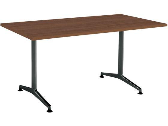 コクヨ JUTO W1500×D750 スクエア角 BR T字黒脚 アジャスターの通販は