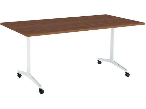 コクヨ JUTO W1800×D900 スクエア角 BR T字白脚 キャスターの通販は