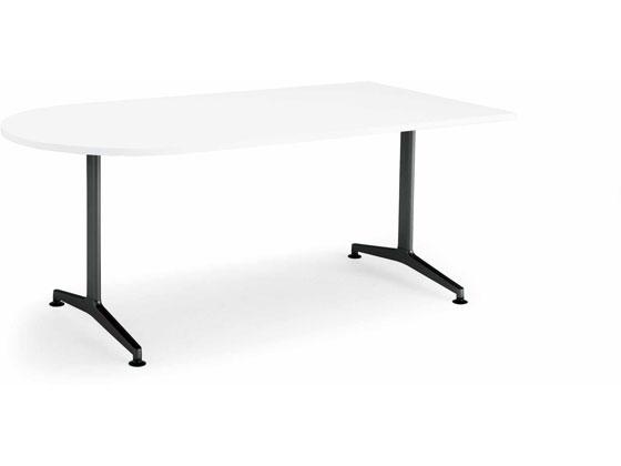 コクヨ ジュート T字黒脚 W1800×D900 U字形白 アジャスターの通販は 57,491円