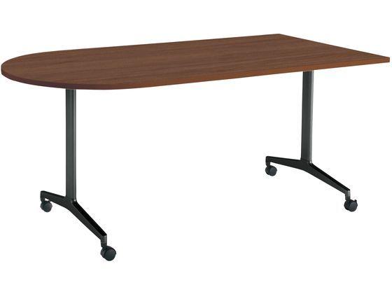 コクヨ JUTO W1800×D900 U字 BR T字黒脚 キャスターの通販は