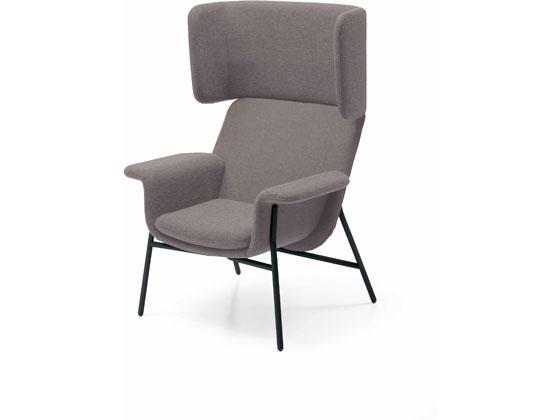 コクヨ ノーション ハイバックチェア 脚ブラック 背座アッシュグレーの通販は 124,714円