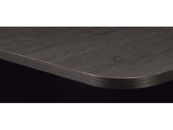 コクヨ リージョン 円形 ハイテーブル黒脚 W1200 チャコールダークグレーの通販は