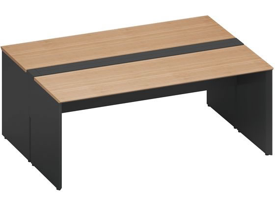 コクヨ WV+基本 開閉式配線両面1800×1400 ミディアム ブラックの通販は