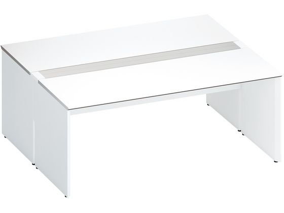 コクヨ WV+基本 開閉式配線両面1800×1600 ホワイト ホワイトの通販はテーブル（応接・会議・ロビー）