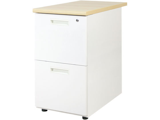 Netforce NUTS(ナッツ) 脇机 2段 シリンダー錠 NA WHの通販は 13,161円