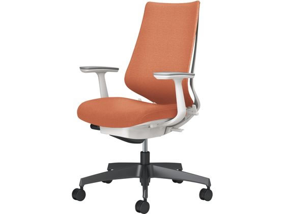 コクヨ チェア デュオラ2 ブラック脚 クッション ソフトテラコッタの通販は 79,110円