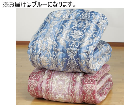 ファミリー・ライフ 羽毛タッチ高級掛布団 オーナメント ダブル ブルーの通販は 9,588円