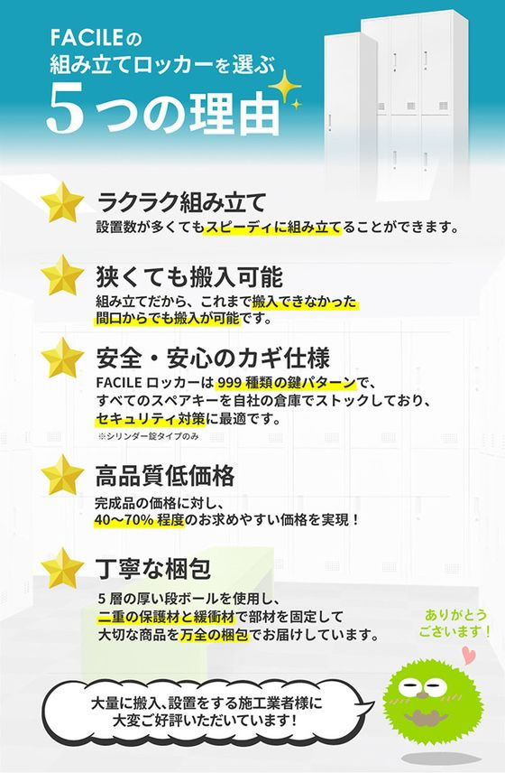 Netforce 6人用スリムロッカー ダイヤル錠 ホワイトの通販は