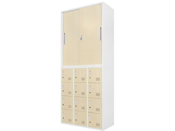 ナイキ スチール引き違い書庫 NW0918HAW 1台 ナイキ スチール引き違い書庫 NW0918HAW [NW-0918H-AW][r22][s9-039]