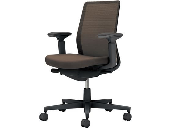 コクヨ モネット 可動肘 ダークグレージュの通販は 46,585円