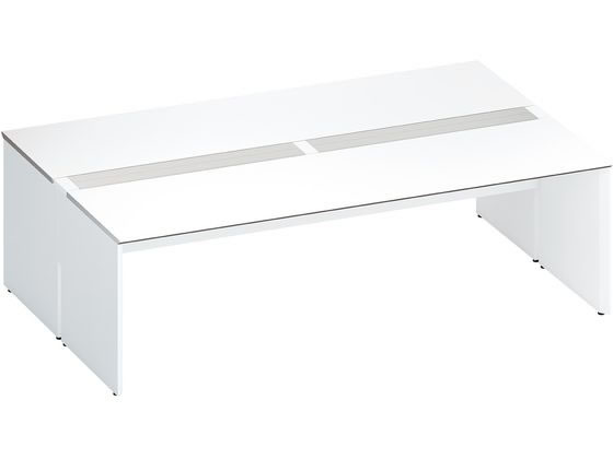 コクヨ WV+基本 開閉式配線両面2400×1600 ホワイト ホワイトの通販はテーブル（応接・会議・ロビー）