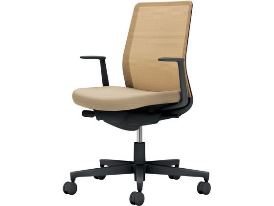 コクヨ モネット L型肘 ソフトベージュの通販は