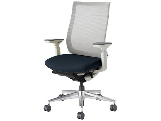 コクヨ ベゼル 可動肘 背灰座黒 Vキャスター CRA2811E1CGME6VNN