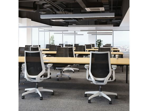 コクヨ チェア デュオラ2 ブラック脚 メッシュ ソフトベージュの通販は